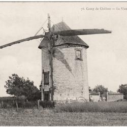 CPA MILITARIA  -  CAMP DE CHÂLONS  -  LE VIEUX MOULIN