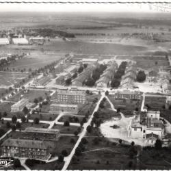 CPSM MILITARIA  -  MOURMELON-LE-GRAND  -  VUE AÉRIENNE