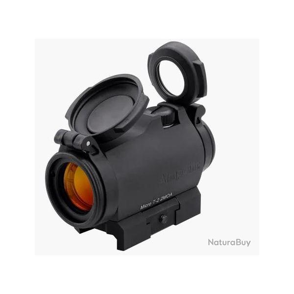 Aimpoint Micro T-2 2 MOA - Viseur point rouge avec support standard pour Weaver / Picatinny