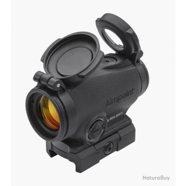 Aimpoint Duty RDS 2 MOA - Viseur point rouge avec support de torsion monobloc de 30 mm