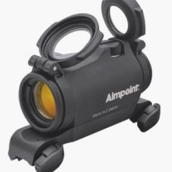 Aimpoint Micro H-2 2 MOA - Viseur point rouge avec montage sur selle Blaser