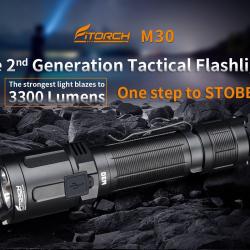 Lampe de poche M30 - 3300 lumens