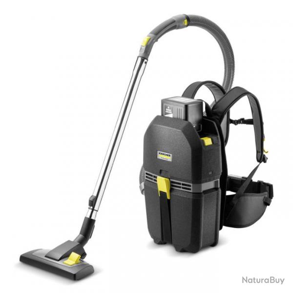 Aspirateur dorsal sans fil Karcher BVL 5/1 Bp Pack avec batterie Power 6Ah et chargeur rapide