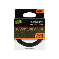 Tresse FOX Edges Naturals Submerge Leader 40lb - 18.1Kg