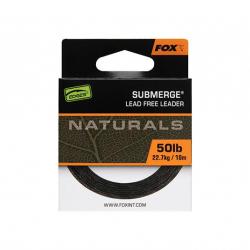 Tresse FOX Edges Naturals Submerge Leader 50lb - 22.7kg