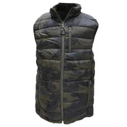 PROMO Gilet matelassé enfant camo trek 6ans (Taille 06)