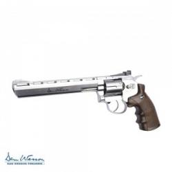 Revolver Dan Wesson 8" Silver  - 4,5 mm Co2 Bbs Steel