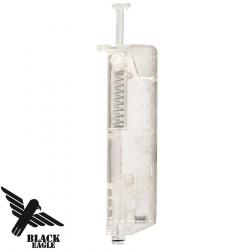 Speedloader airsoft Black Eagle à piston - Chargement rapide 100 billes