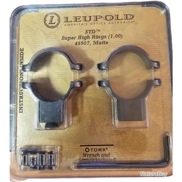 COLLIERS LEUPOLD STANDARD 1" (H=12,70mm)