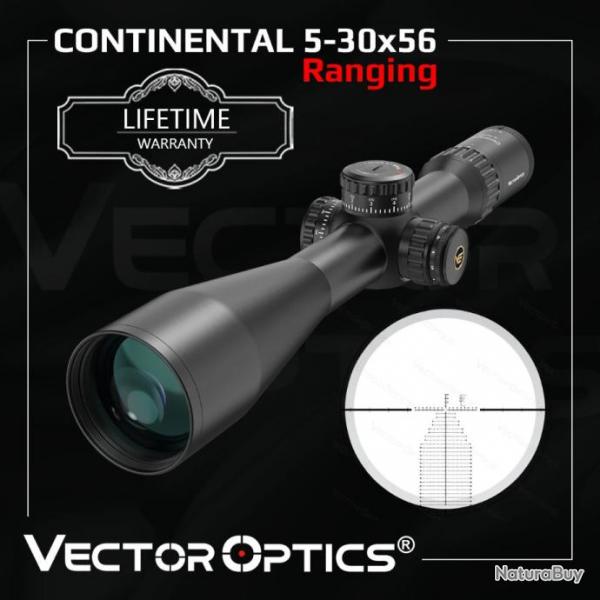 Vector Optics Continental 5-30X56 FFP SCFF-41 Paiement en 3 ou 4 fois - LIVRAISON GRATUITE !!