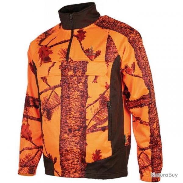 Sweat Treeland polarsan camo - XL / Camo orange