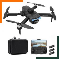 Drone 8K avec détecteur d'obstacle - Gyro - 3 batteries - Livraison gratuite - Garantie 2 ans