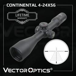 Vector Optics Continental 4-24X56 FPP SCFF-40 Paiement en 3 ou 4 fois -