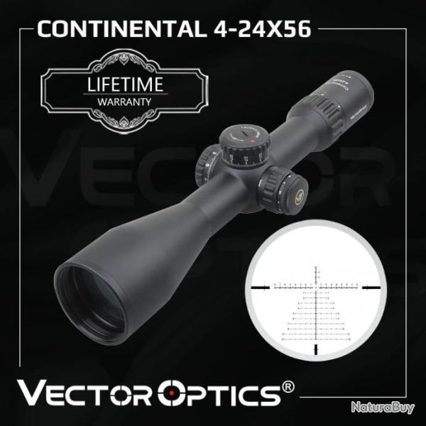 Vector Optics Continental 4-24X56 FPP SCFF-40 Paiement en 3 ou 4 fois -