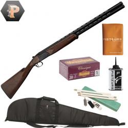 Pack Chasseur ! Fusil Yildiz Superposé cal. 20/76 + mun + fourreau + nettoyage + porte p