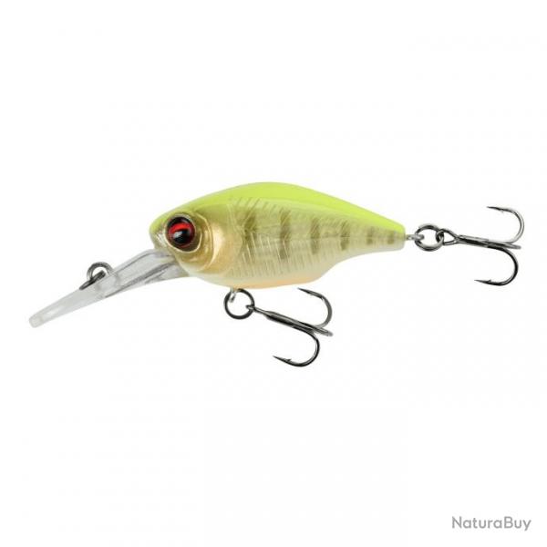 Poisson Nageur Savage Gear Petit Gravity Crank DR 4cm 5,3g 4cm Fluorescent Yellow Tiger