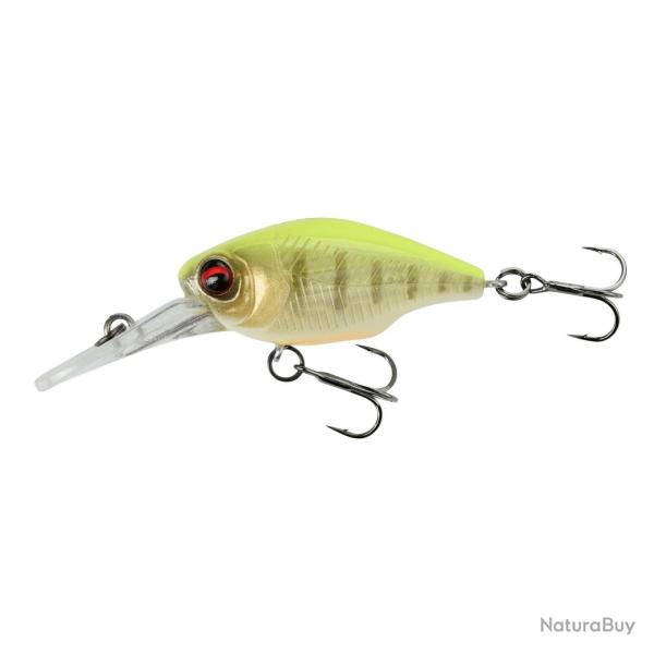 Poisson Nageur Savage Gear Petit Gravity Crank DR 4cm 5,3g 4cm Fluorescent Yellow Tiger