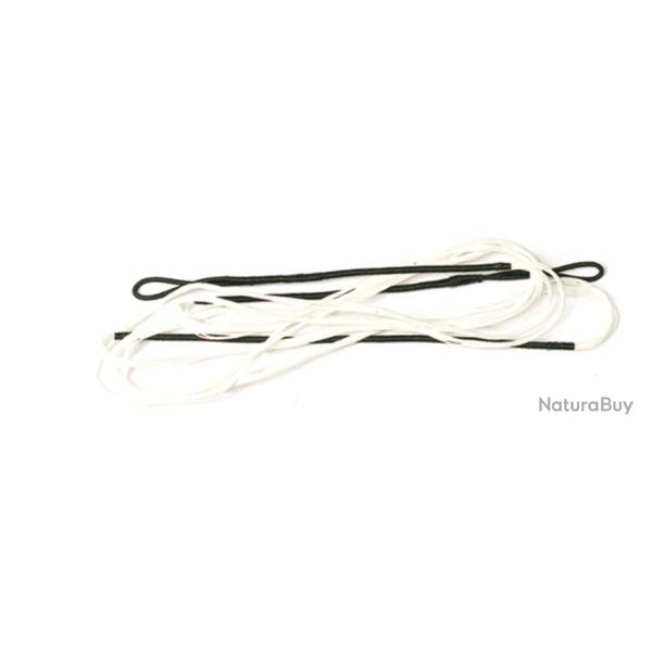 Corde Dacron 62'' ou 68' 'pour arc classique Blanc