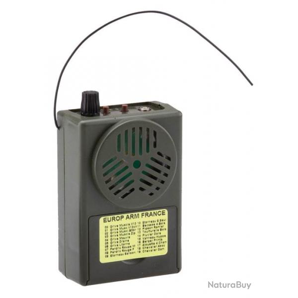 Appeau accoustique MR104 Sonido avec ou sans tlcommande Vert