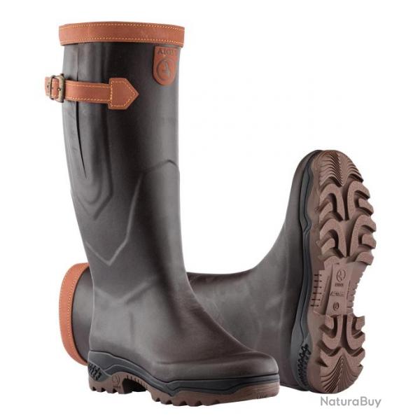 Bottes Parcours 2 Signature - Pieds forts 39 Marron