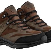 Chaussure Randonnée Aigle Plutno 2 - Homme - Cuir - Semelle Caoutchouc - Tige 15cm - Confort Et Légèreté