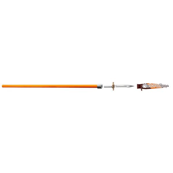 Epieu de battue HOURVARI le traqueur manche orange