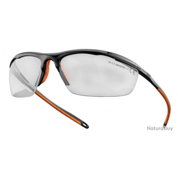 Lunettes de protection ultra-fines Singer Safety Noir