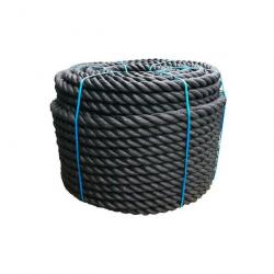 Corde Noire Ø6Mm En 100M