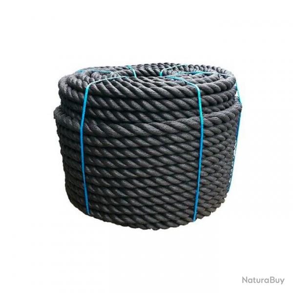 Corde Noire 6Mm En 100M