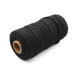 Fusette Noire Tresse Ø1,8Mm En 250G