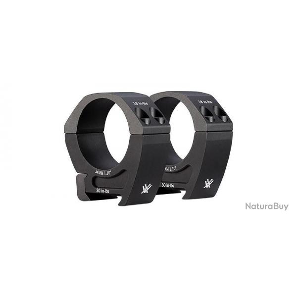 Collier pour lunette Vortex Pro Series 34 mm - Medium - Weaver