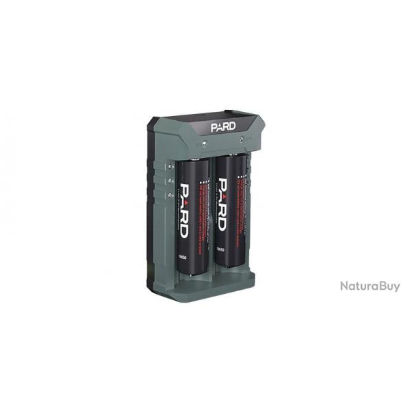 Chargeur 2 batteries Pard