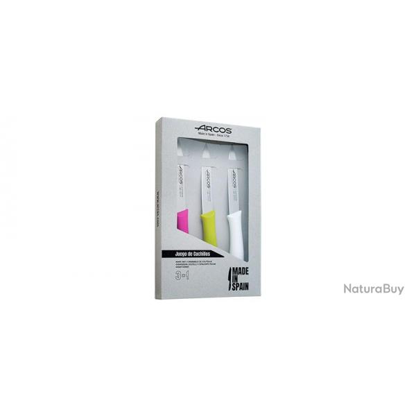 Arcos Nova - Set 3 couteaux 10 cm