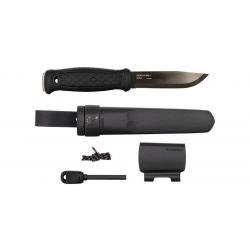 Couteau Morakniv Garberg BlackBlade avec Kit de survie 10,9 cm