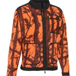 Blouson polaire reversible Pro Hunt 2XL CAMO BLAZE