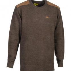 Pull fox rond Pro Hunt Marron 2XL