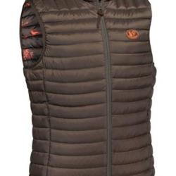 Gilet matelasse philibert Club Interchasse L Marron