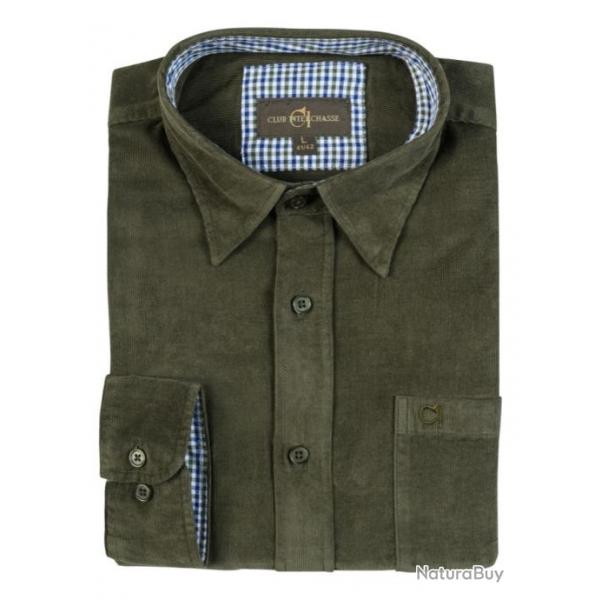 Chemise olive Club Interchasse S