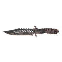 Couteau camo lame 15.5 cm. Stepland