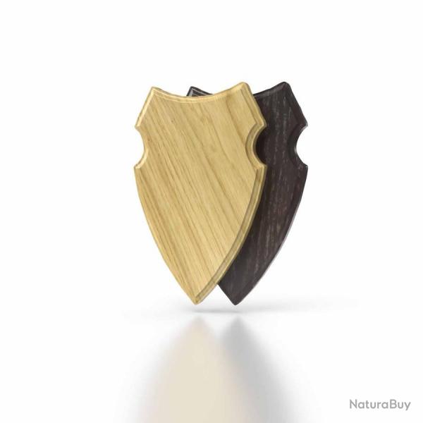 Plaque de Chevreuil Chne 3 - 19 x 12 cm Fonc