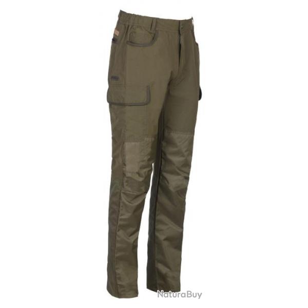 Pantalon hyper stretch renforce savane KAKI