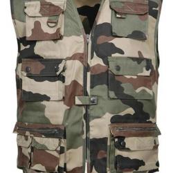 Gilet reporter camo 2XL CAMO CE