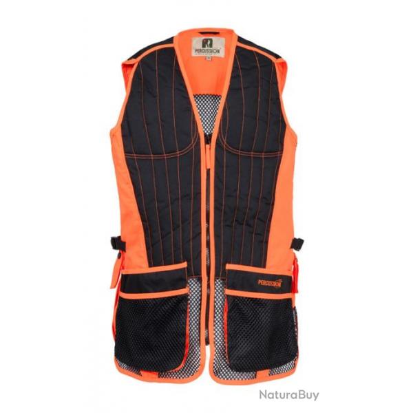 Gilet ball trap evo 2XL NOIR/BLEU