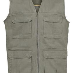 Gilet cargo BEIGE