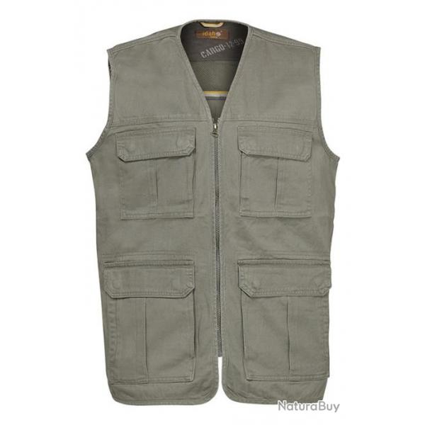 Gilet cargo L BEIGE