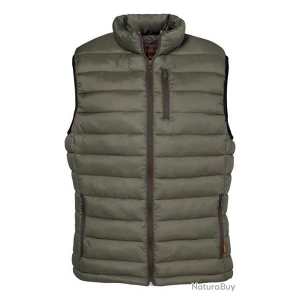 Gilet matelasse trekking 2XL BLEU DENIM