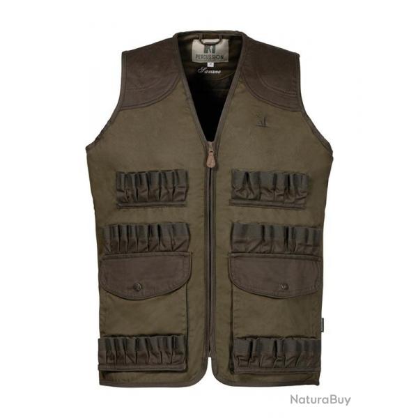 Gilet maxi tubes savane KAKI