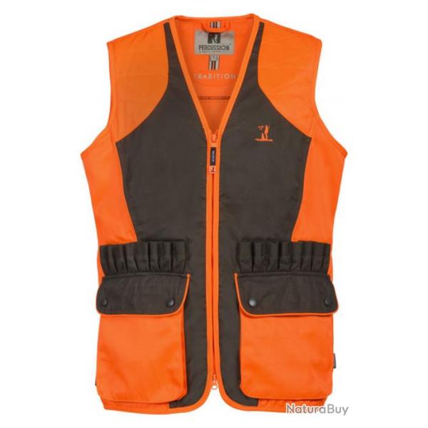 Gilet tradition haute visibilite Orange 2XL