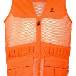 Gilet filet savane KAKI 2XL