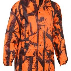 Veste de pluie chasse 4XL GHOST CAMO BLAZE